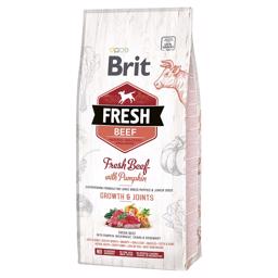 Hundefoder BRIT Fresh Growth & Joints Okse med Græskar